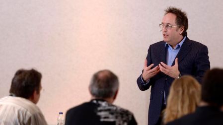 Conférence de René Villemure au Club Premier de Bell Helicopter